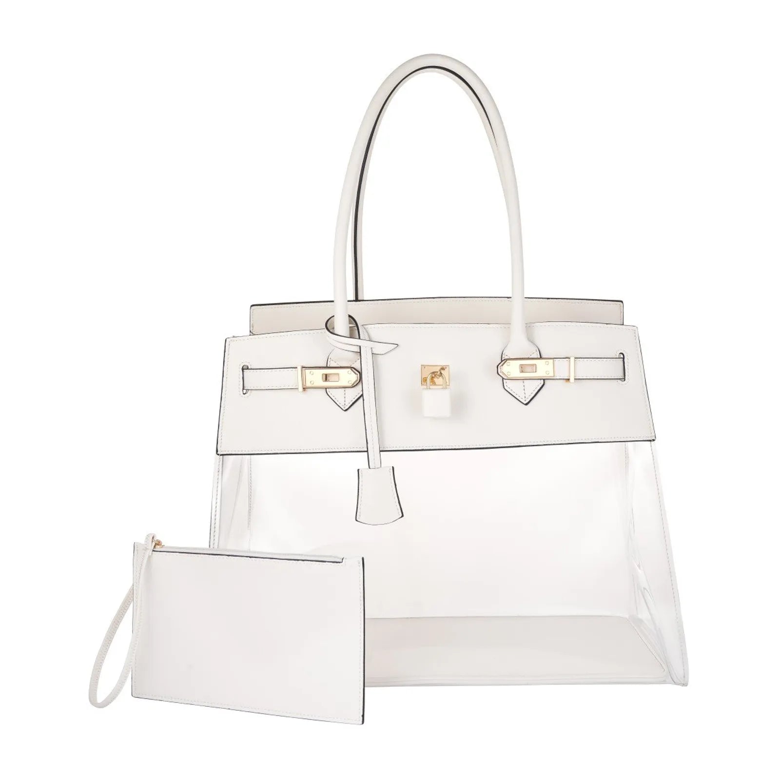 حقيبة تروبيكال مقاس 40 باللون أبيض