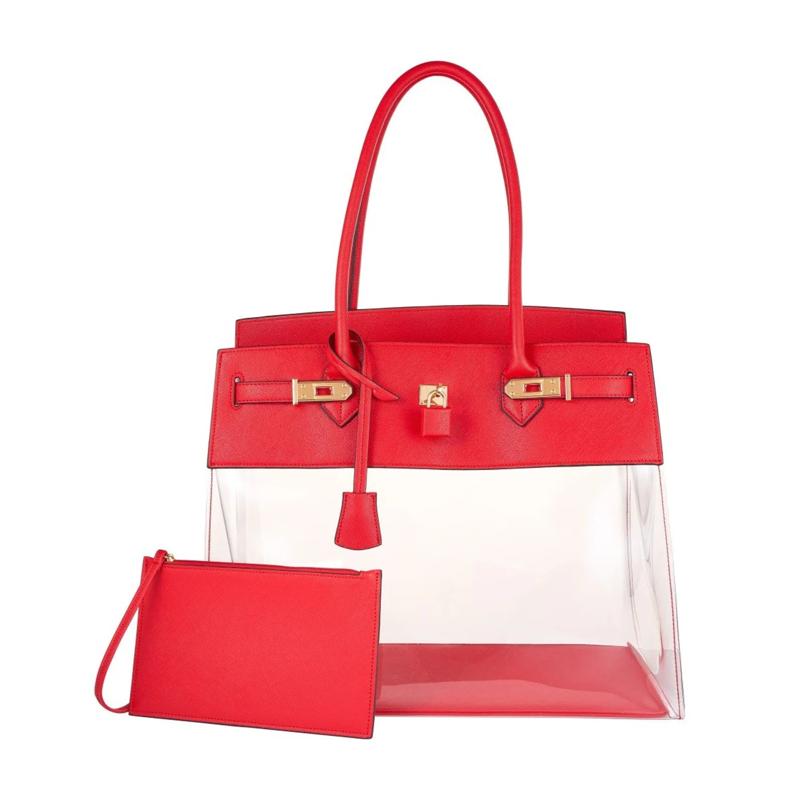 حقيبة تروبيكال حمراء مقاس 40